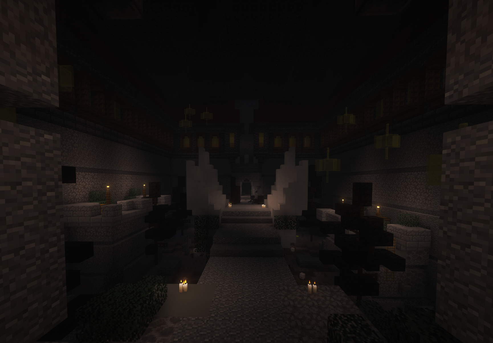 Inside one of the instanced dungeons